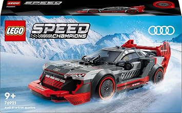 LEGO Speed Champions Audi S1 e-tron quattro Race Car Collectible and Exhibitable Creative Toy Model Making Set for Children Ages 76921-9 and Over (274 Pieces)