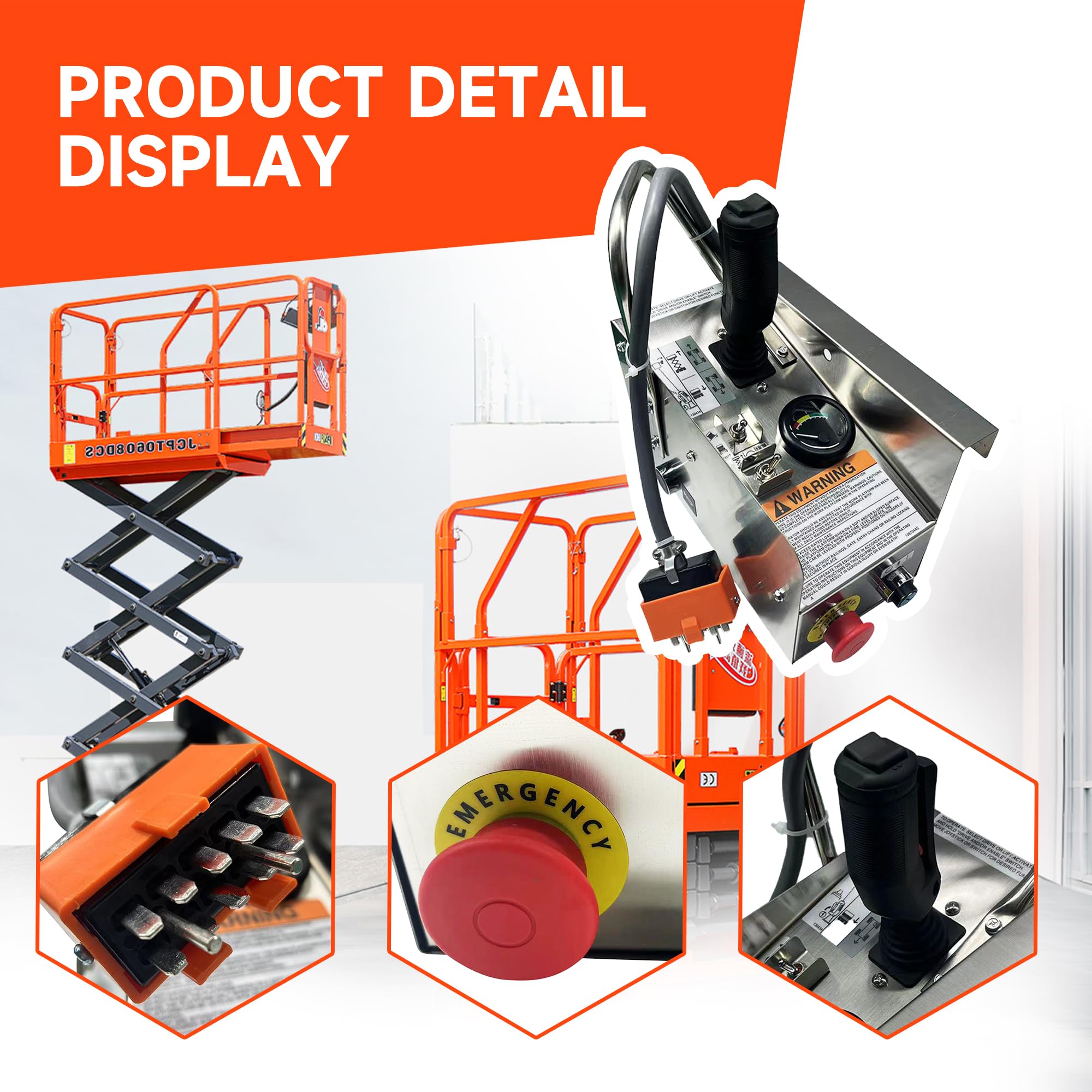 Generic Control Box 117900 117228 116063 115985 117899 Compatible with SkyJack Scissor Lift SJIII 3219 SJIII3220 SJIII3226 SJIII4620 SJIII4626 SJIII4632, CE-116063