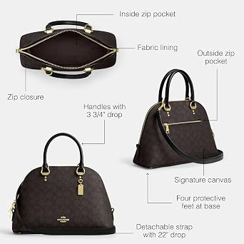 COACH Unisex Katy Satchel