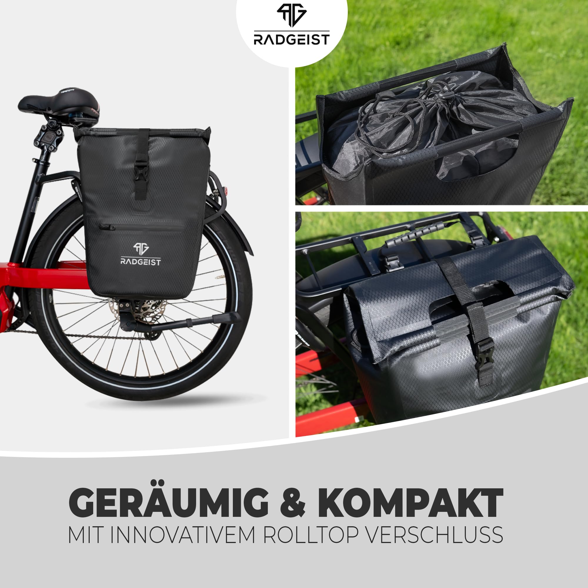 Bicycle Rear Bag RADGEIST Alforja En Para Portaequipajes - Main Image