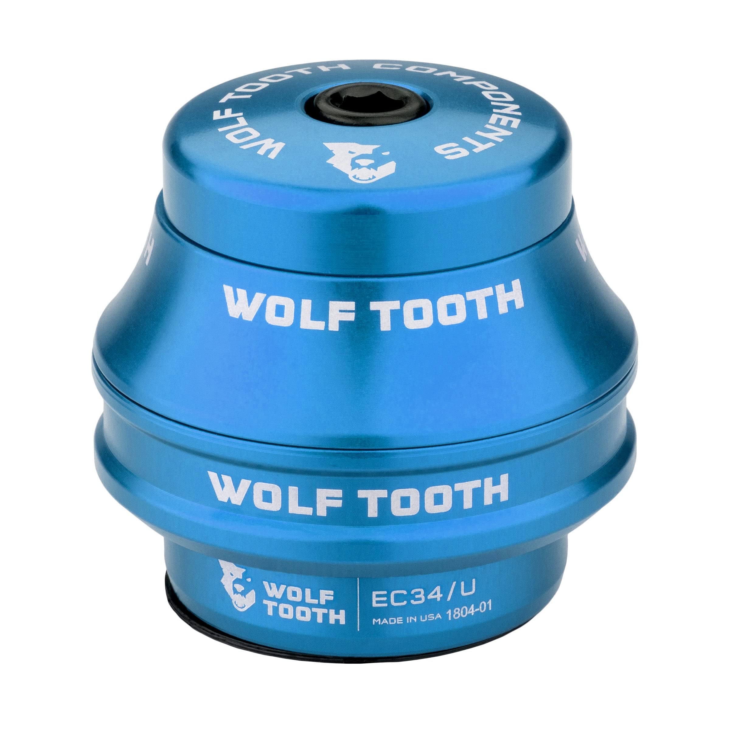 Amazon.com: Wolf Tooth Performance EC44/40 Lower Headset Blue
