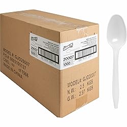GJO20007 - Genuine Joe Individually Wrapped Spoon