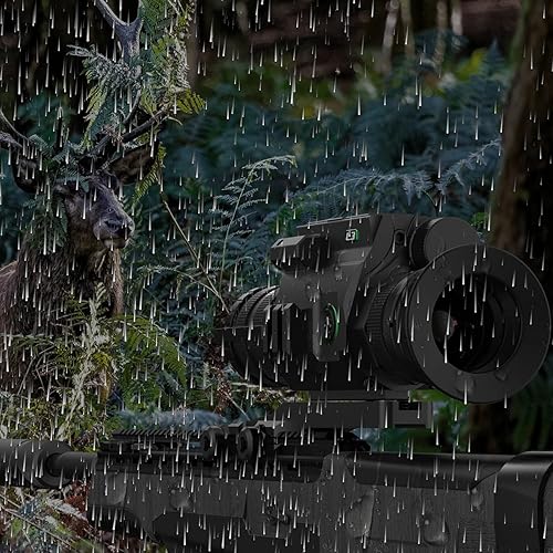 Miniatura 13 de HD Digital Day & Night Vision Rifle Scope – 1080P Hunting Optic with WiFi, Rangefinder Option, Gyroscope & E-Compass, IR Illuminator, Waterproof for