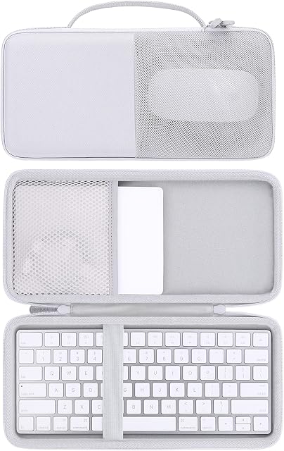 Aenllosi Hard Carry Case for Apple Magic Keyboard/Magic Keyboard 2 and Magic Mouse, Case Only