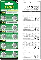 Vista 7 de LiCB Paquete de 10 pilas LR1130 AG10 de 1.5V, pilas de botón alcalinas de larga duración