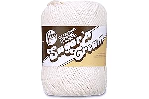 Sugar N Cream The Original Solid Yarn: Fine Quality Peaches & Cream Yarn