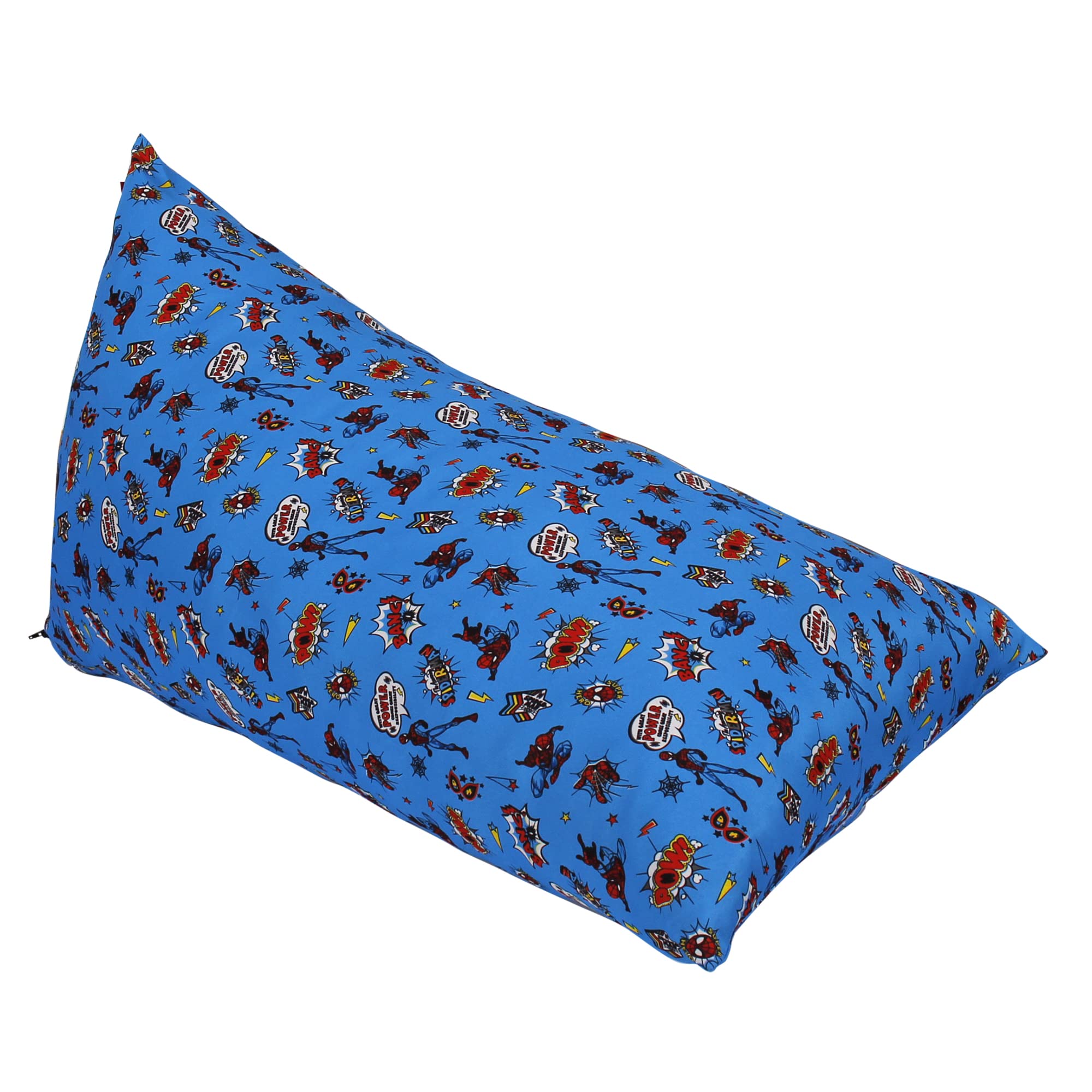 Loft 25 Puff Pirámide para Interior, Silla Puff para niños 70 x 109 x 65 cm, Bean Bag de Sala de Estar, Sofa Gaming, Sofa Puff Salon Moderno, Puff con Relleno Incluido (Spider-Man)