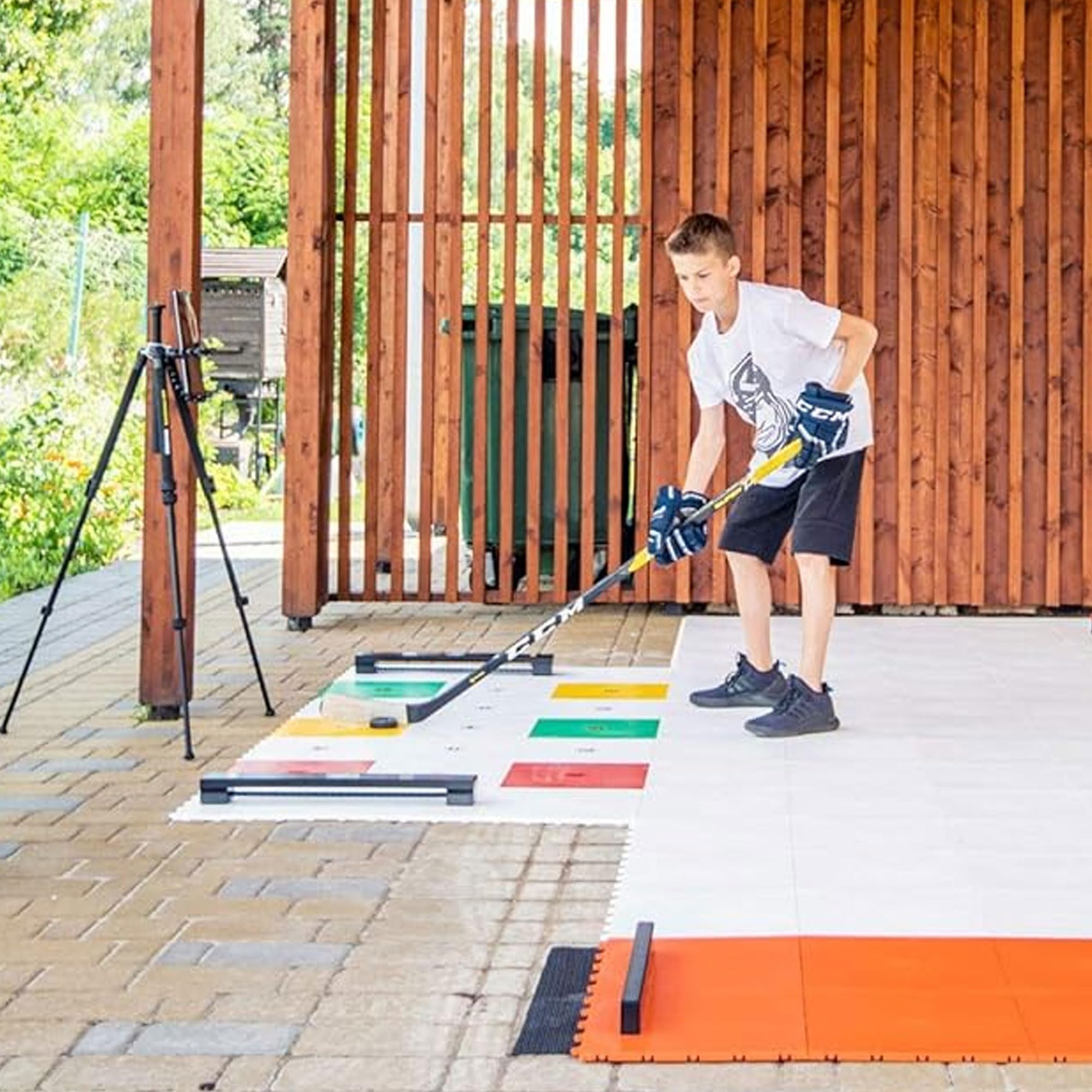Hockey Revolution My Puzzle Systems – Juego Profesional de Azulejos Secos para Entrenamiento de técnica de bastón