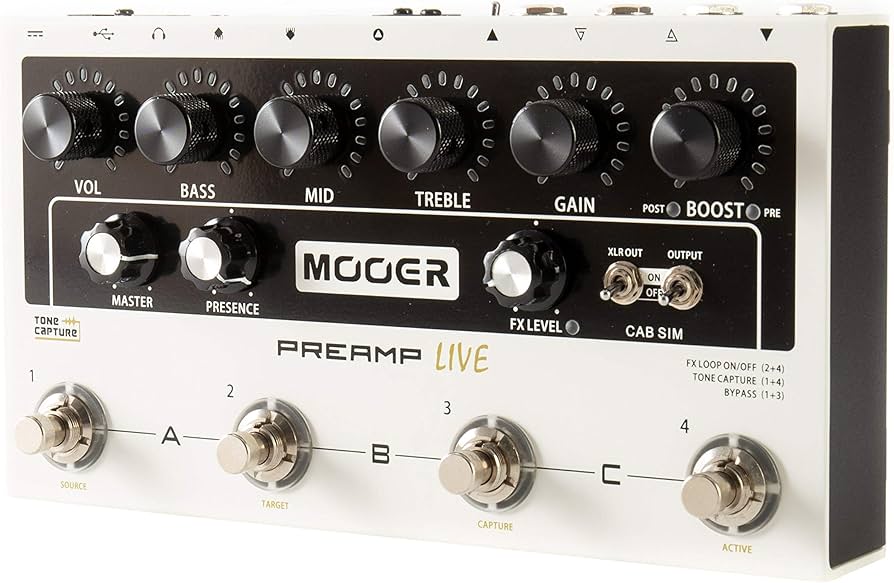 Amazon.com: Mooer Preamp Live - Multi Preamp Pedal : Musical