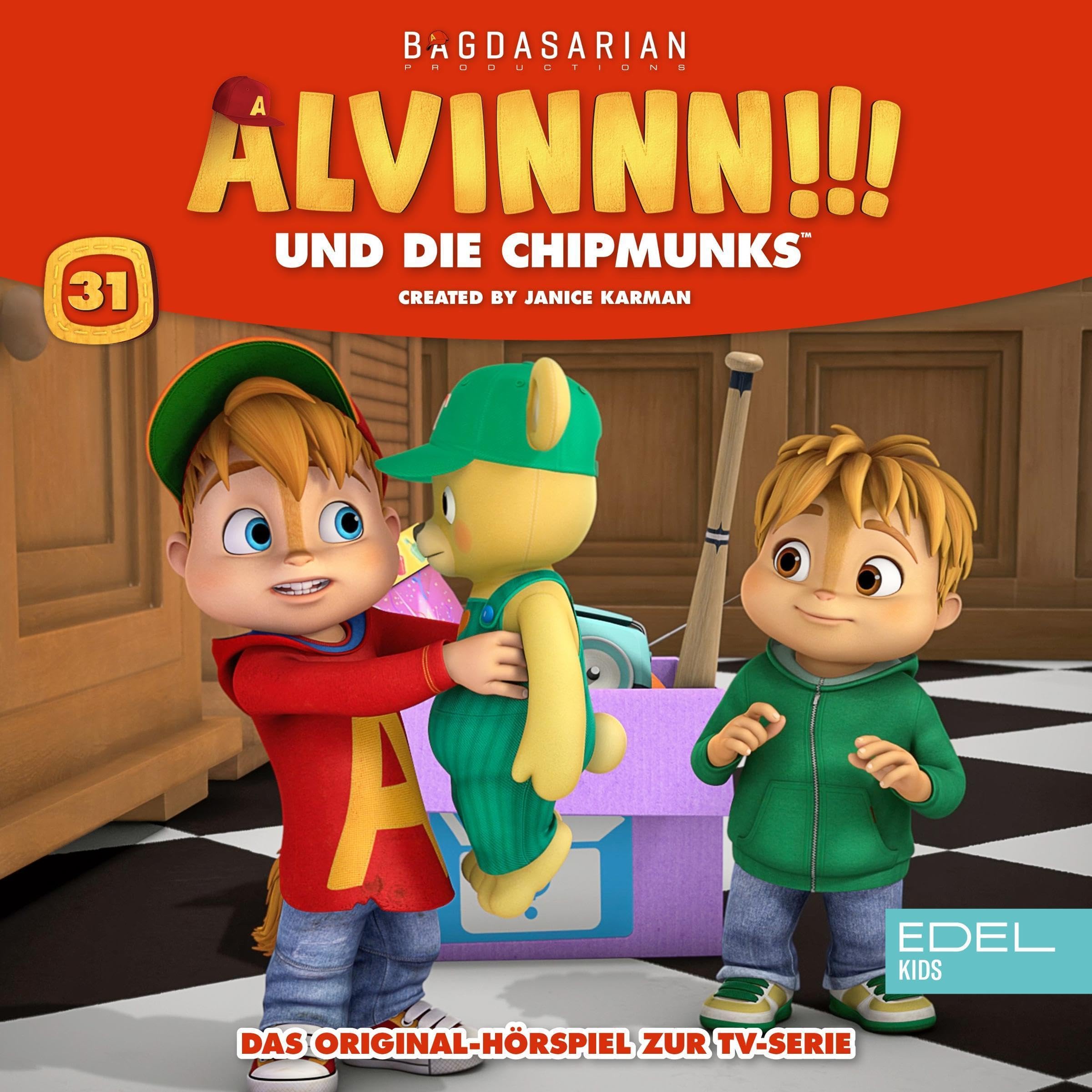 Cover art for Alvin und die Chipmunks. Das Original-Hörspiel zur TV-Serie: Alvin und die Chipmunks, Folge 31