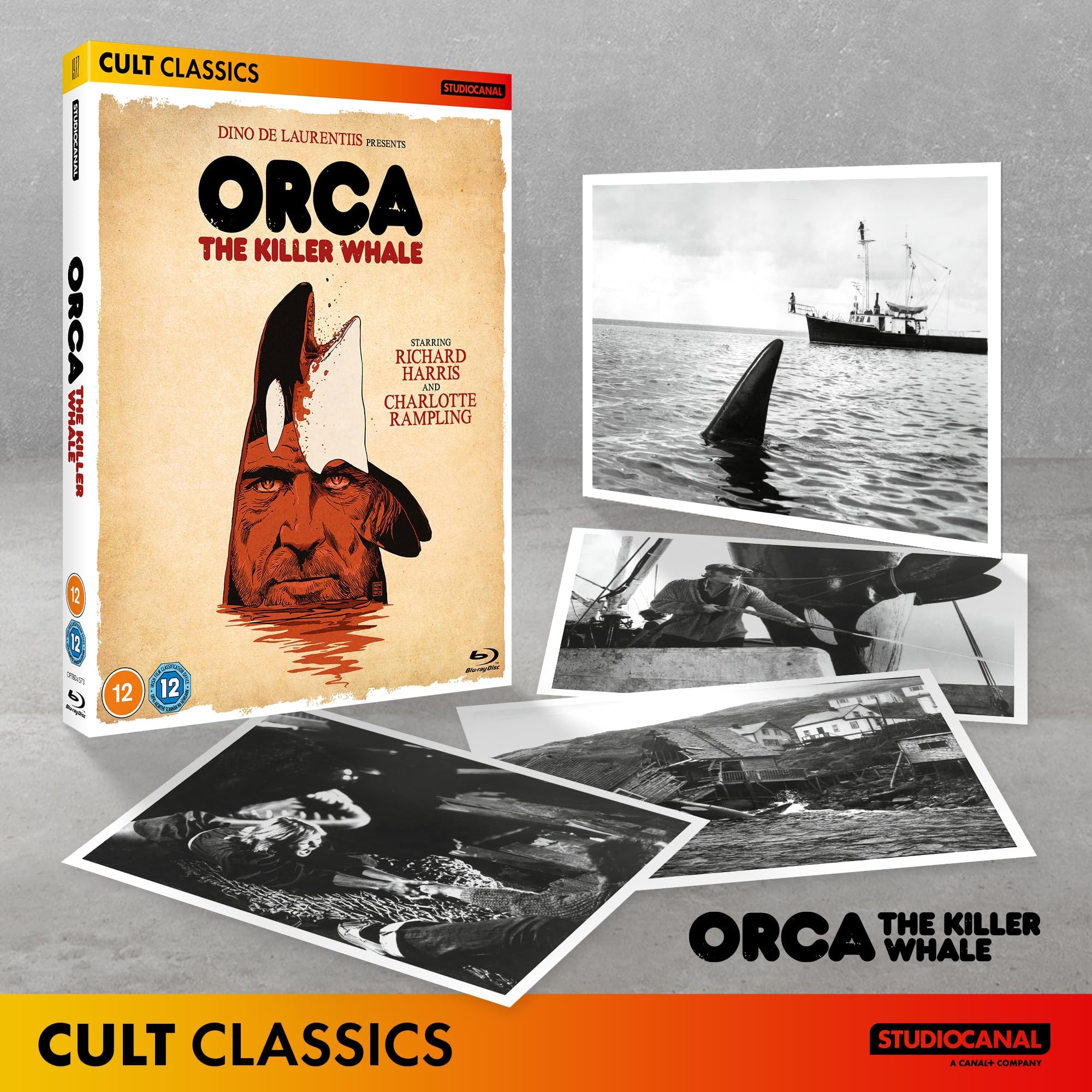 Orca, The Killer Whale (Cult Classics) [Blu-ray] [Region B]