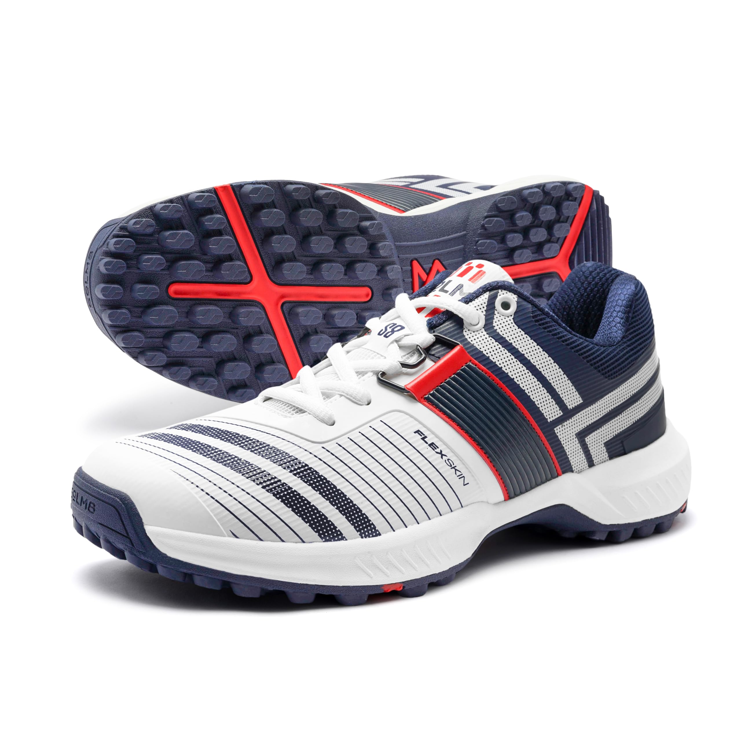SOLM8 S8 Cricket Shoes with Rubber Spikes