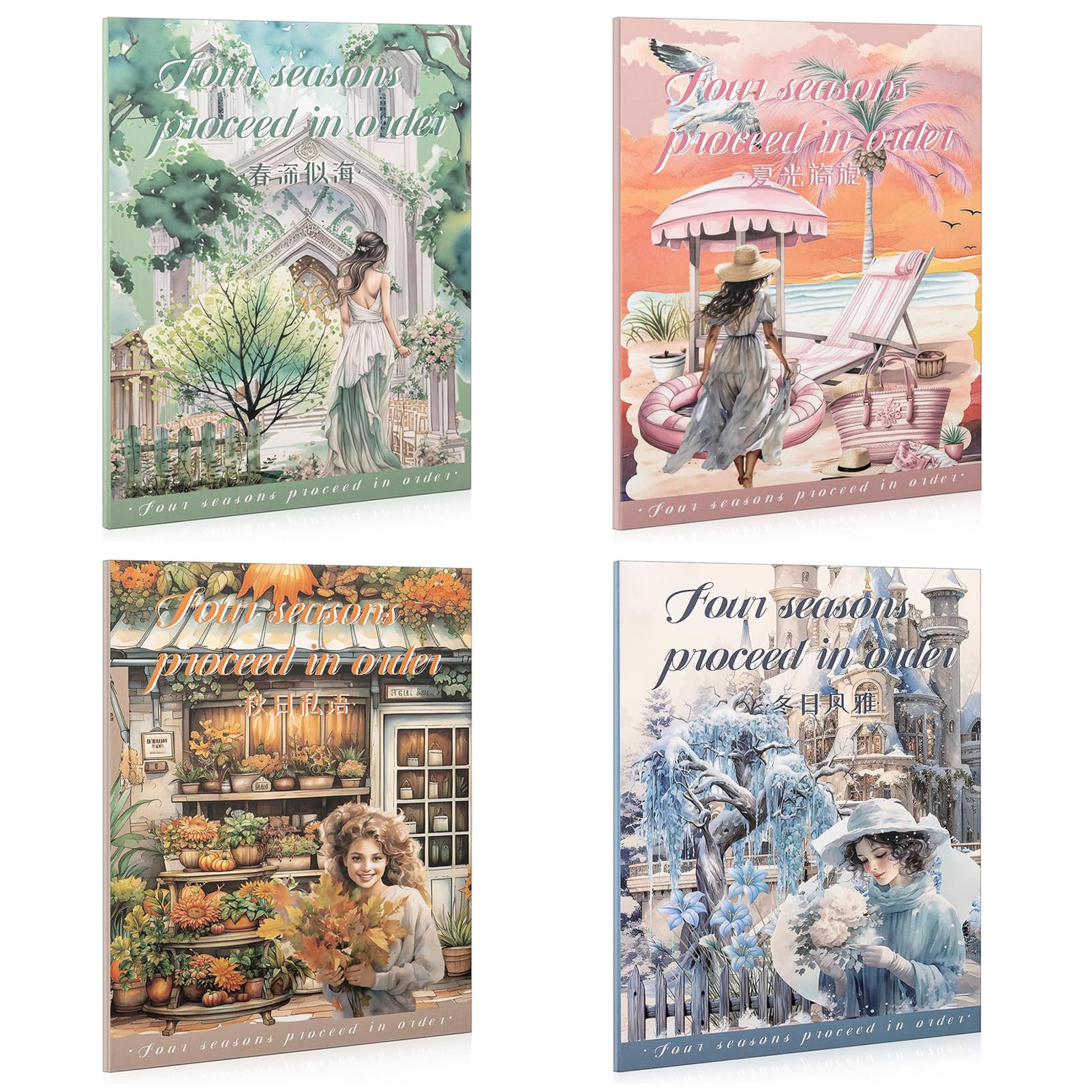 Autocollants en PET pour scrapbooking vintage Snycler pour décorer vos albums photos