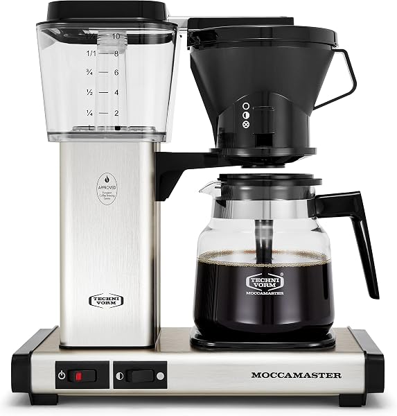 Technivorm 59691 KB Coffee Brewer, 40 oz, Brushed silver , 6.5D x 12.75W x 14H