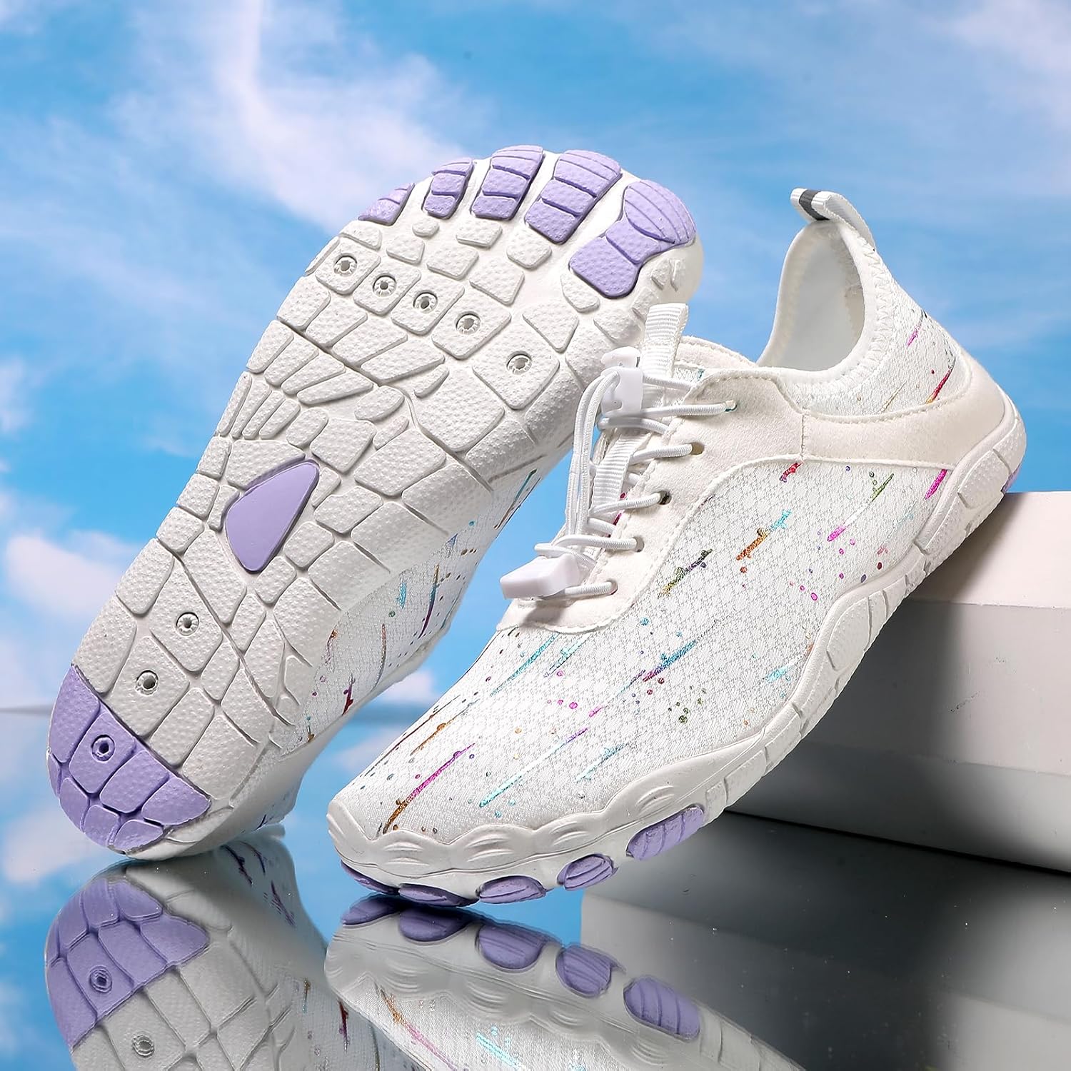 Hike Barefoot Shoes Womens Men,Unisex Barefoot Water Shoes Breathable, Anti-Slip Hiking Footwear for Athletic Wide Toe Shoe Footwear for Hiking, Walking, Running, Yoga, and Water Sports - Image 7