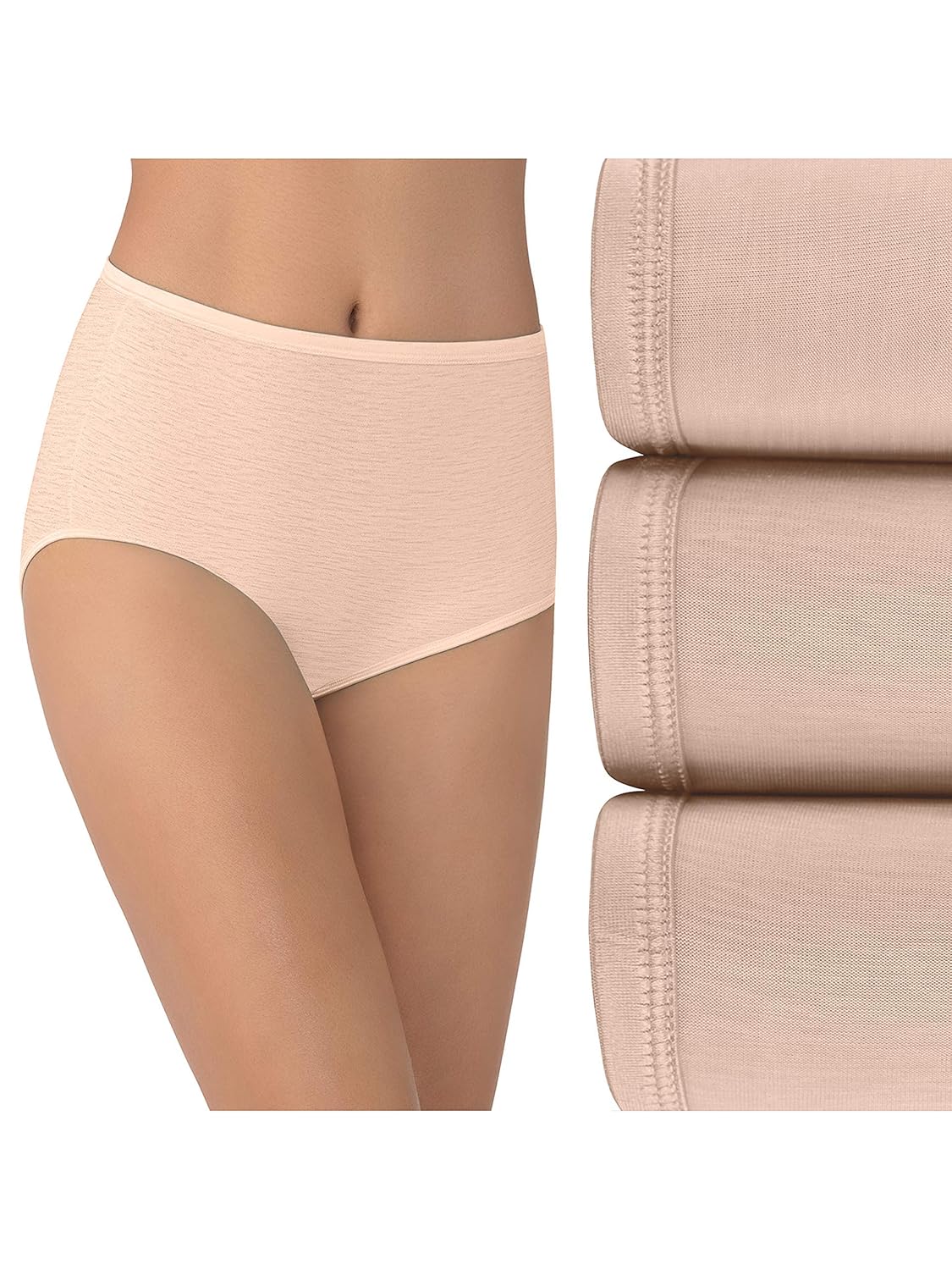 Vanity Fair Womens Body Shine Illumination Brief Panty
