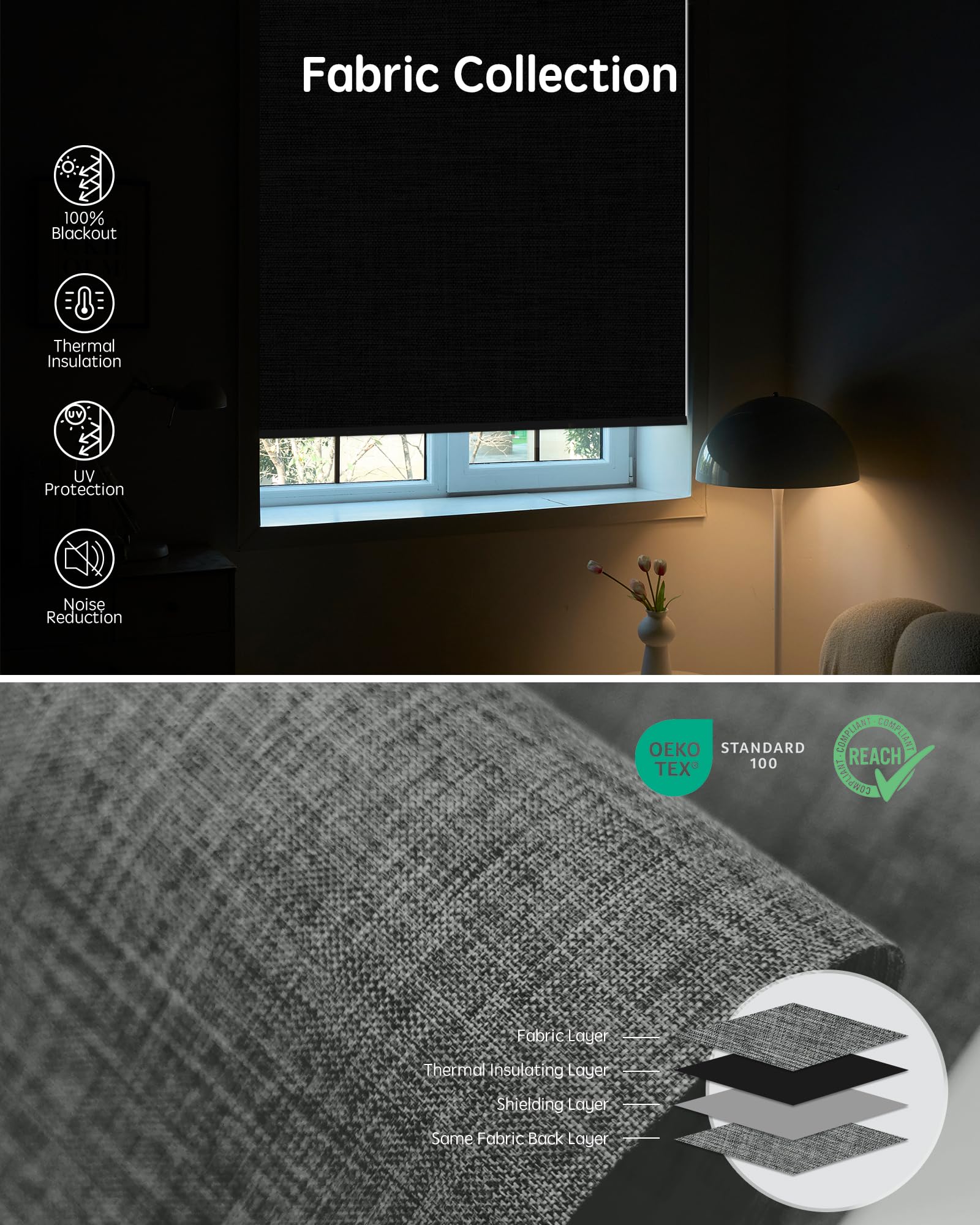 Amazon｜Yoolax 電動 ロールスクリーン｜ロールスクリーン オンライン通販