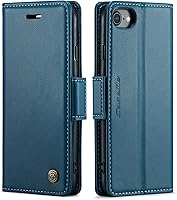 Vista 45 de QLTYPRI Funda tipo cartera para iPhone 11, de piel sintética de alta calidad, con cierre magnético, con bloqueo RFID, ranuras para tarjetas