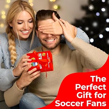 Soccer Trivia Card Game English League Version 150 Soccer Trivia Questions, Best Soccer Gifts for Boys | Soccer Cards 2025 Soccer Games for Kids & Adults | EPL Soccer Cards Soccer Gift