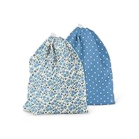 Vista 1 de Esembly Ditty Bag Duo - Bolsas húmedas reutilizables impermeables para pañales de tela, trajes de baño, artículos de tocador y aperitivos, juego