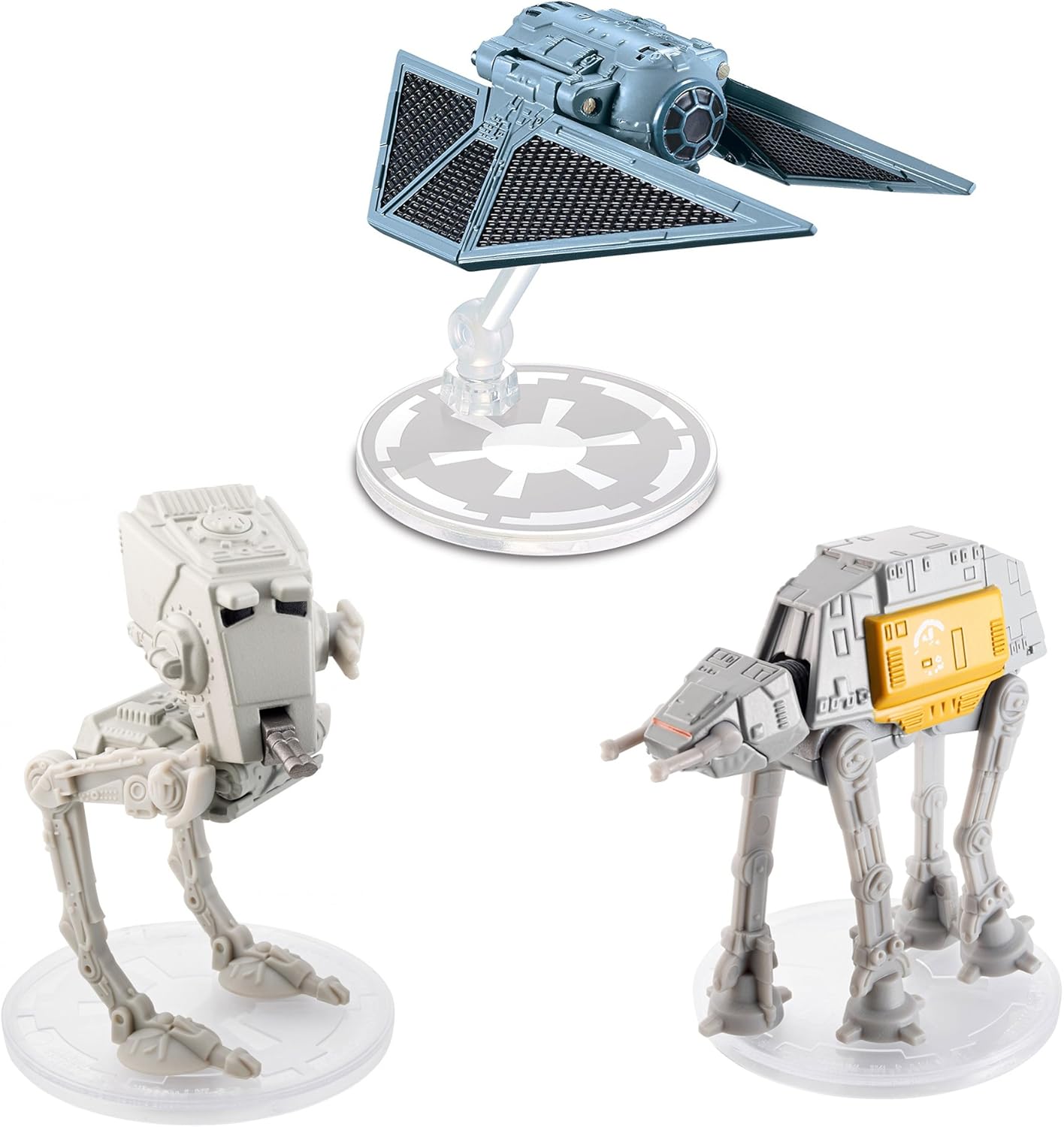 Star Wars (12-Pack) Spaceships Models Toys Action Figure Set & Stands