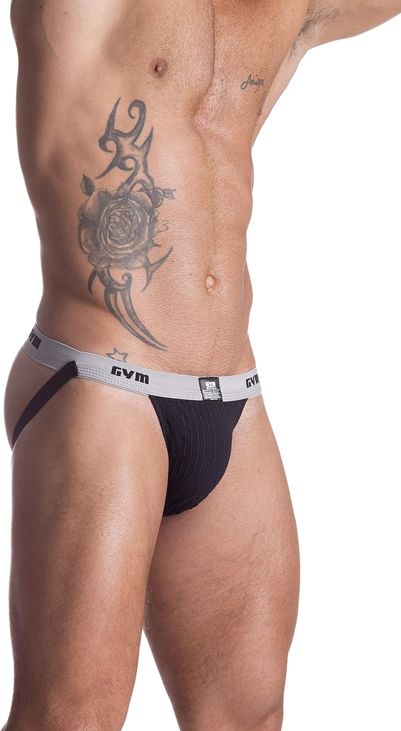 GYM 1" Waistband Swim/Run Jockstrap - Image 8