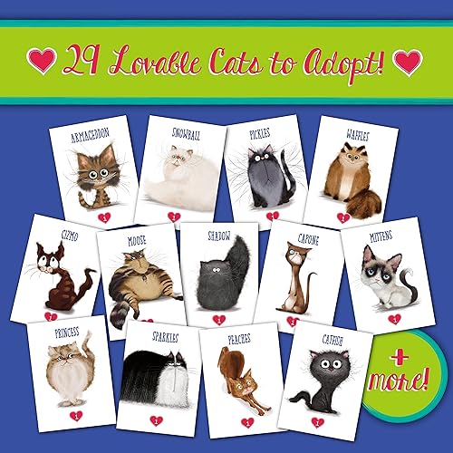 Miniatura 5 de Cat Ladies of Maple Street - ¡Nuevo! - Divertido juego de mesa familiar | Juego de cartas de construcción de mazos | Juegos de cartas para adultos,