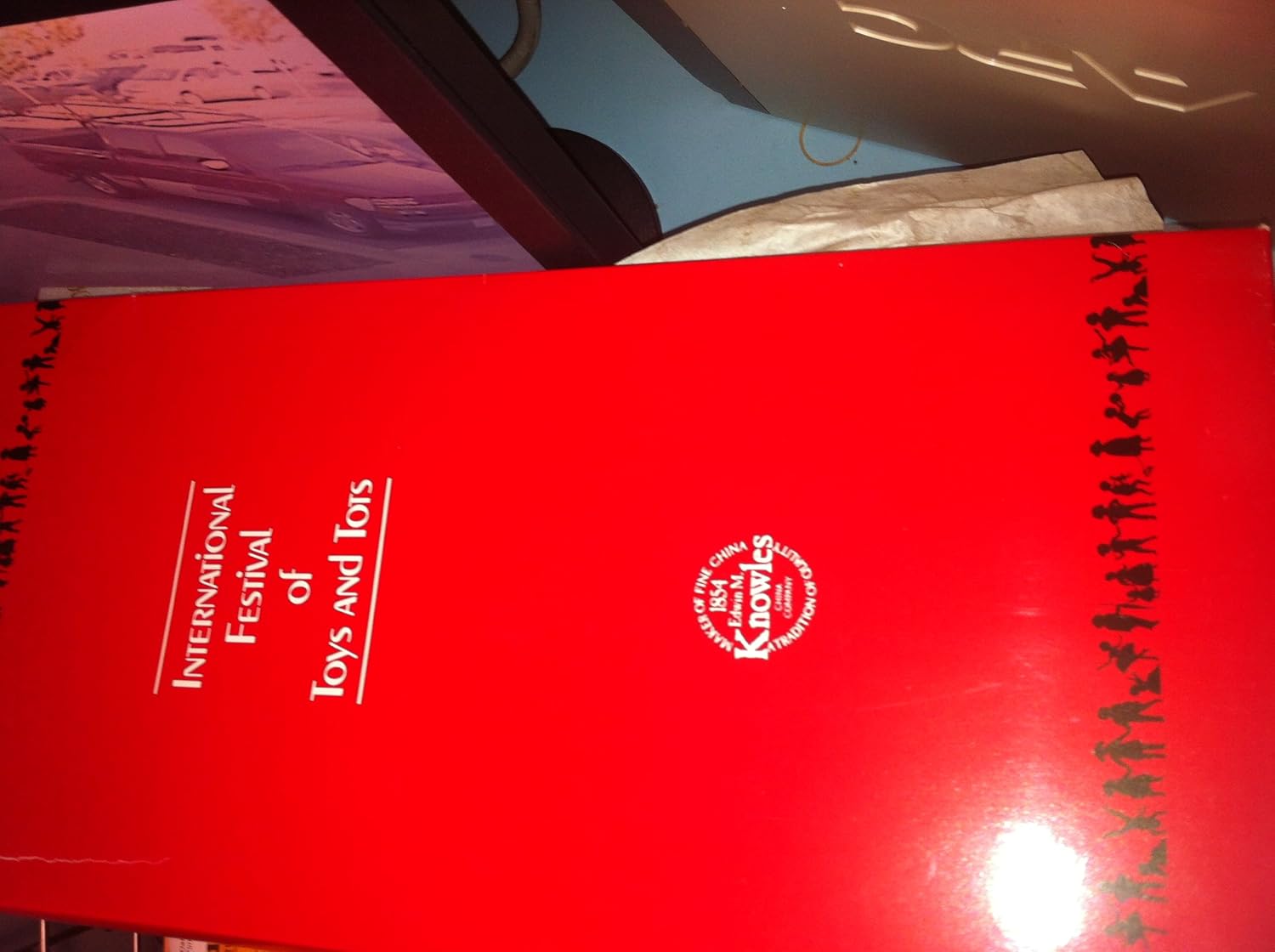 1990 - Ashton-Drake Galleries - Edwin M. Knowles China Co - International Festival of Toys & Tots - Natasha Russian Girl - Bisque Porcelain Doll - COA - Out of Production - New - Collectible