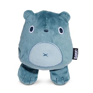 Barkbox Grey Bear Hugger Super Chewer 2-in-1 Plush Exterior Hard Core Plush Toy Large Breeds