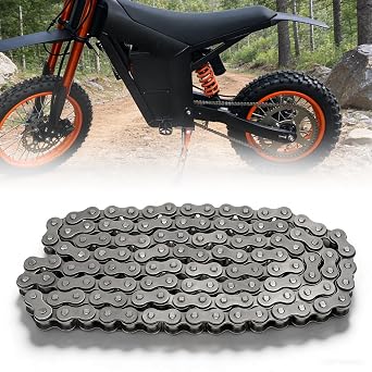 JERBOR Upgraded Drive Chain for Tuttio Soleil01 Electric Drit Bike, High Strength Steel Good Power Anti-Rust Durable Racing Heavy Duty X-Ring Chains for Tutto Tutti Electric Motorcycle Parts