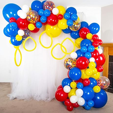 Shimmer and Confetti Sonic Balloon Garland Kit