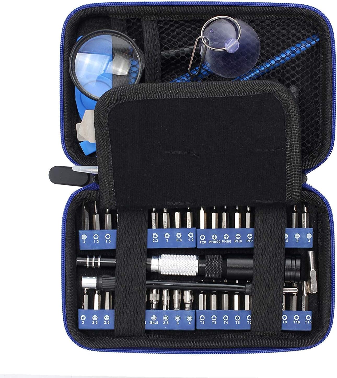 Screwdriver Set LiNKFOR 58 in 1 Precision Screwdriver Set Magnetic Repair Tool Kit Screwdriver Kit with Portable Bag Electronics Repair Tool Kit for iPhone Pad PC Laptops PS4 Computer Camera Phone