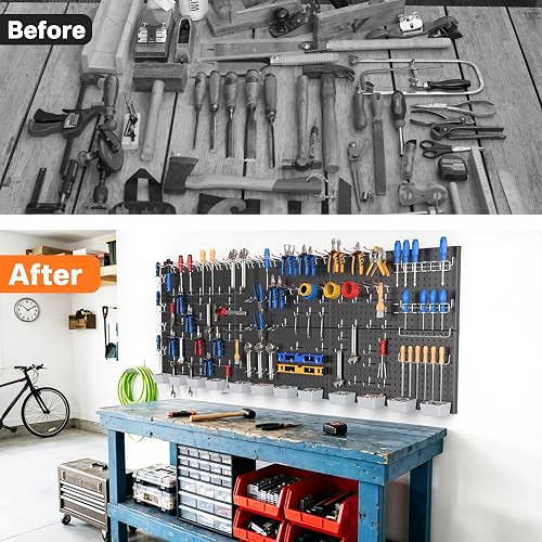 TORACK Garage Tools Organizer Boards Kit Review: What Specs and Owner Reports Reveal for Budget Walls 7 Thumbnail 7