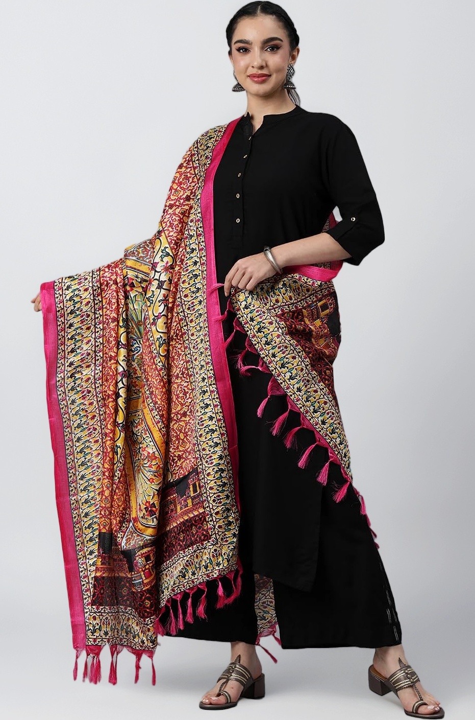 Women's Art Silk Dupatta