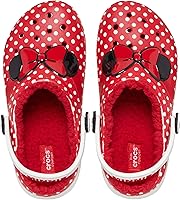 Vista 2 de Crocs Unisex-Child Classic Lined Disney Clogs, Mickey and Minnie Mouse Shoes and Slippers
