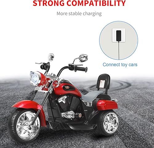 Miniatura 6 de MEROM Cargador de batería de 6 V para juguetes de paseo compatible con niños de 4 ruedas, auto parachoques de bebé, autos eléctricos para niños y