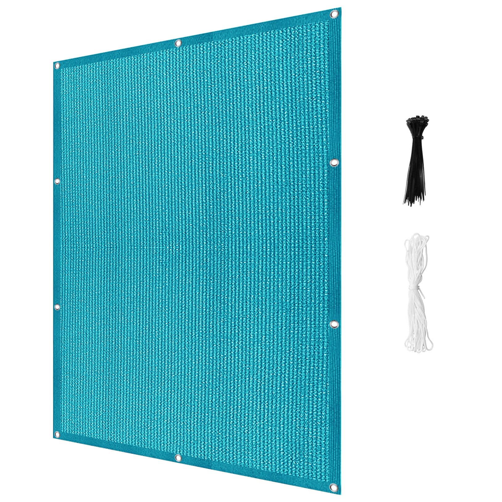 Voile d'ombrage pour un balcon frais et ombragé tout l'été sans aucun perçage