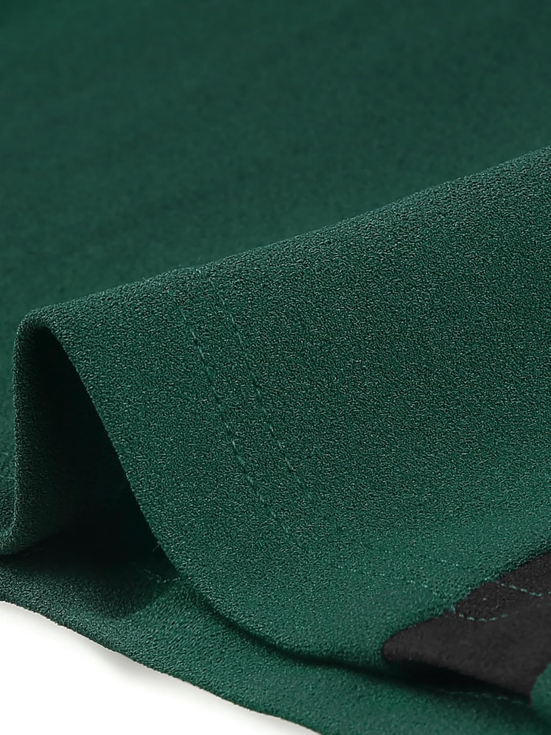 Allegra K Work Pencil Dress for Women's 3/4 Sleeves Contrast Color Knee Length Sheath Dresses