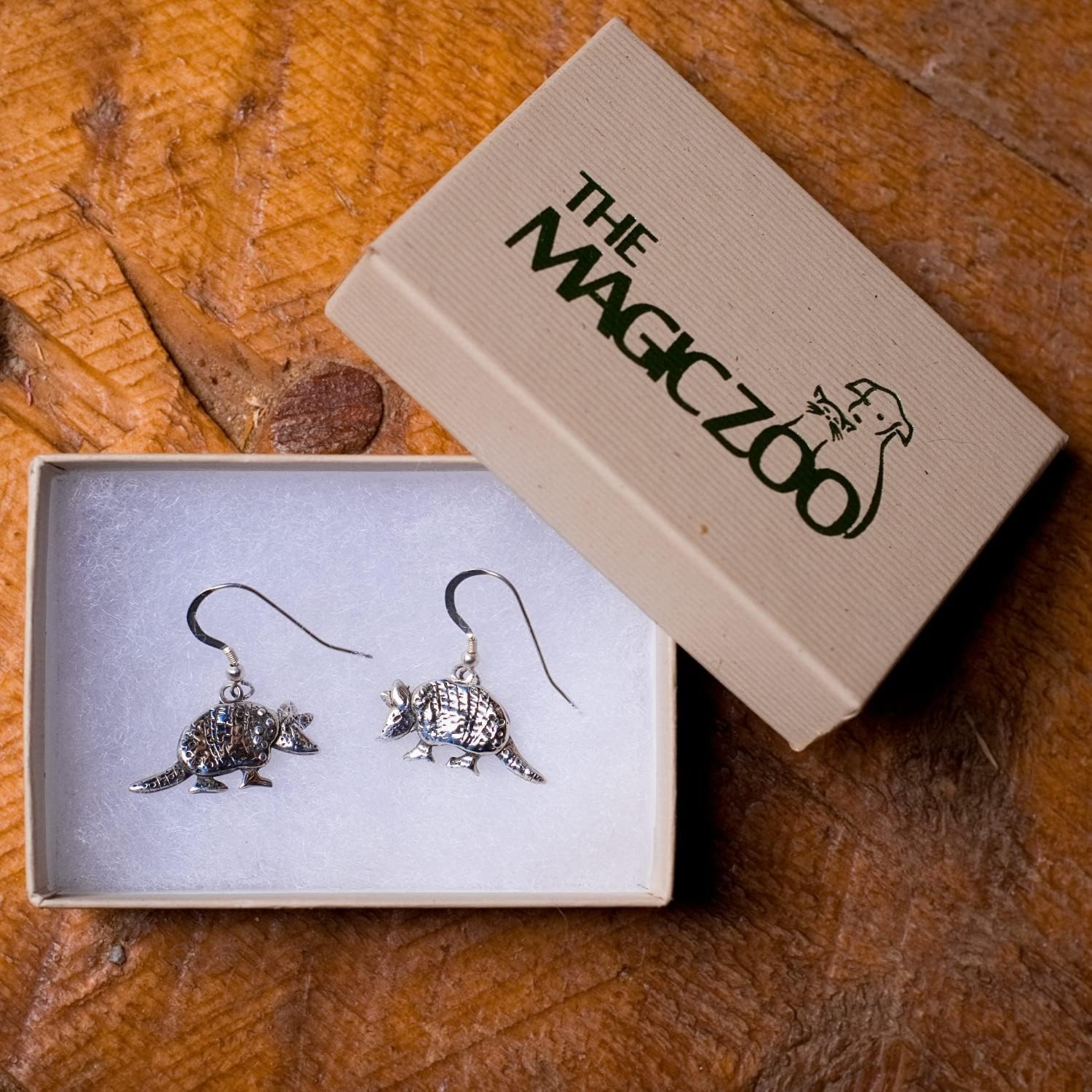 Sterling Silver North American Wildlife Earrings - Handcrafted in the USA Possum Jewelry for Women - Best Possum Gifts