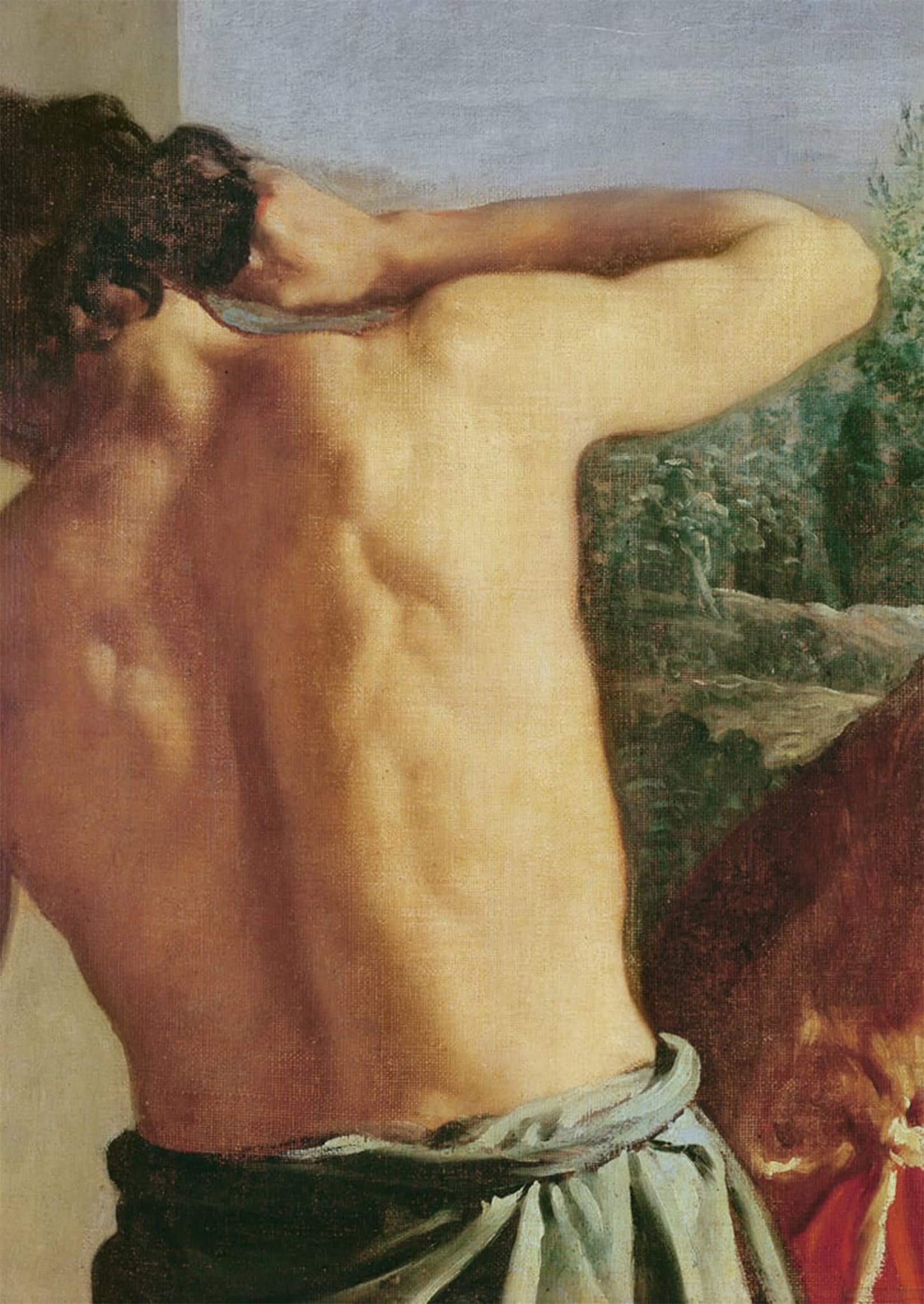 YIMACBJXX Famous Modern Prints Decorative Paintings 's Bloody Coat Brought to Jacob by Diego Velázquez Poster Painting Art for Home Decor 60x90cm