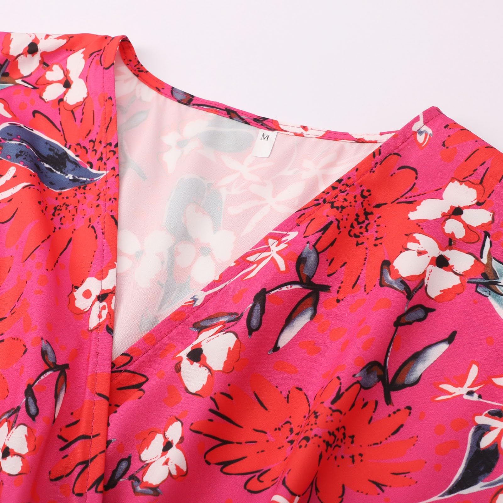 Elegante Abito Formale con Stampa Floreale per Occasioni Speciali, Sofisticato e Leggero