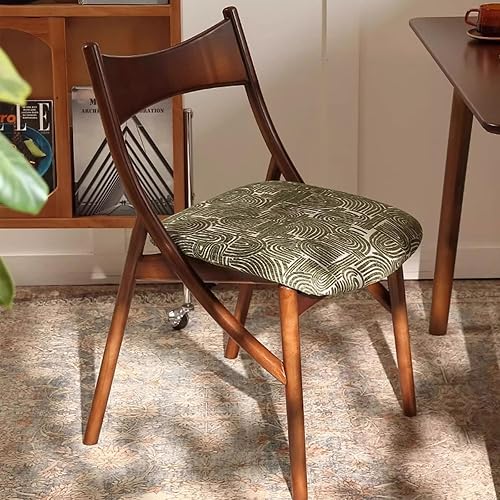 Miniatura 2 de Sillas de comedor de madera, sillas de comedor, silla de cocina, silla lateral de cocina con respaldo alto con paquete suave para salas de estar,