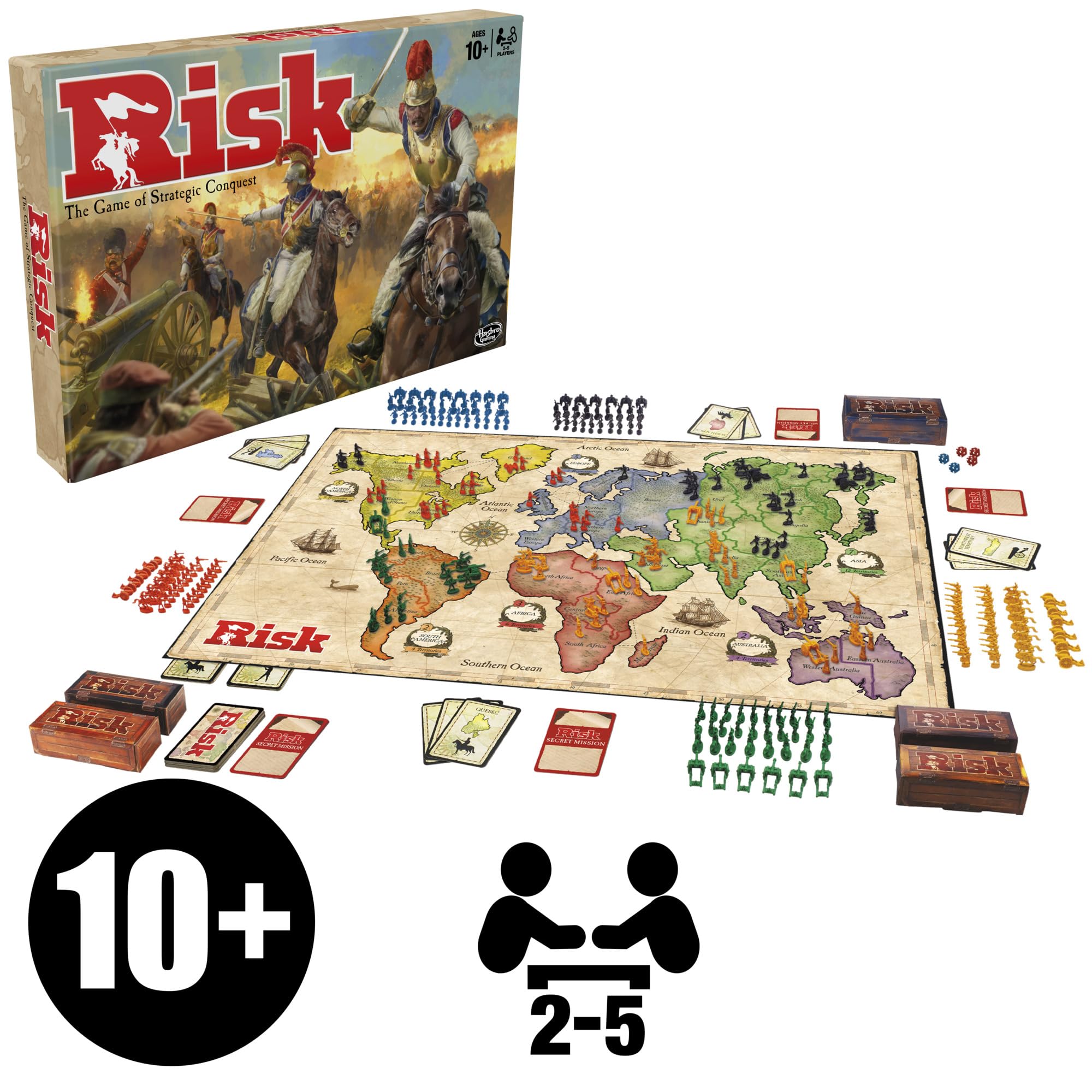 Hasbro Gaming Risk Game Board