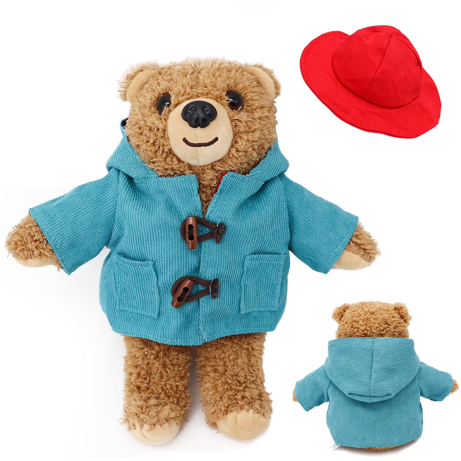 Teddy Bear - Cuddly Toy - Bear with Hat - Teddy Bear - 25 cm