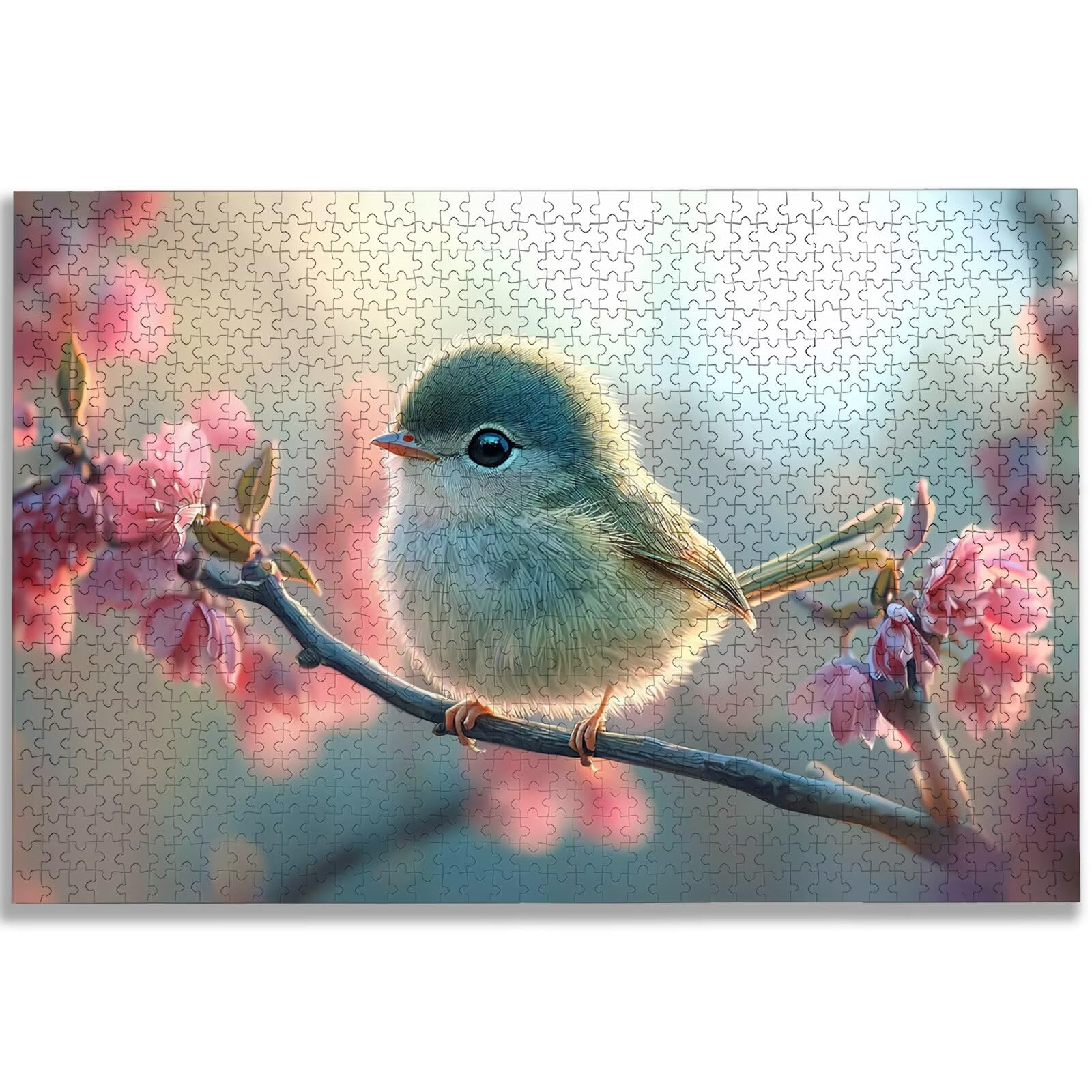 Puzzle Fleur 4000 Pièces Adultes, Puzzle 4000 Pièces pour Adultes et Enfants à Partir de 14 Ans, Oiseau Puzzles Bois de Qualité Supérieure avec Une Boîte d'Emballage Exquise, Cadeau Femme/Homme, -2057