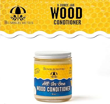 Beeswax for Cutting Board Oil and Wax Set Balm Kit with Applicator
