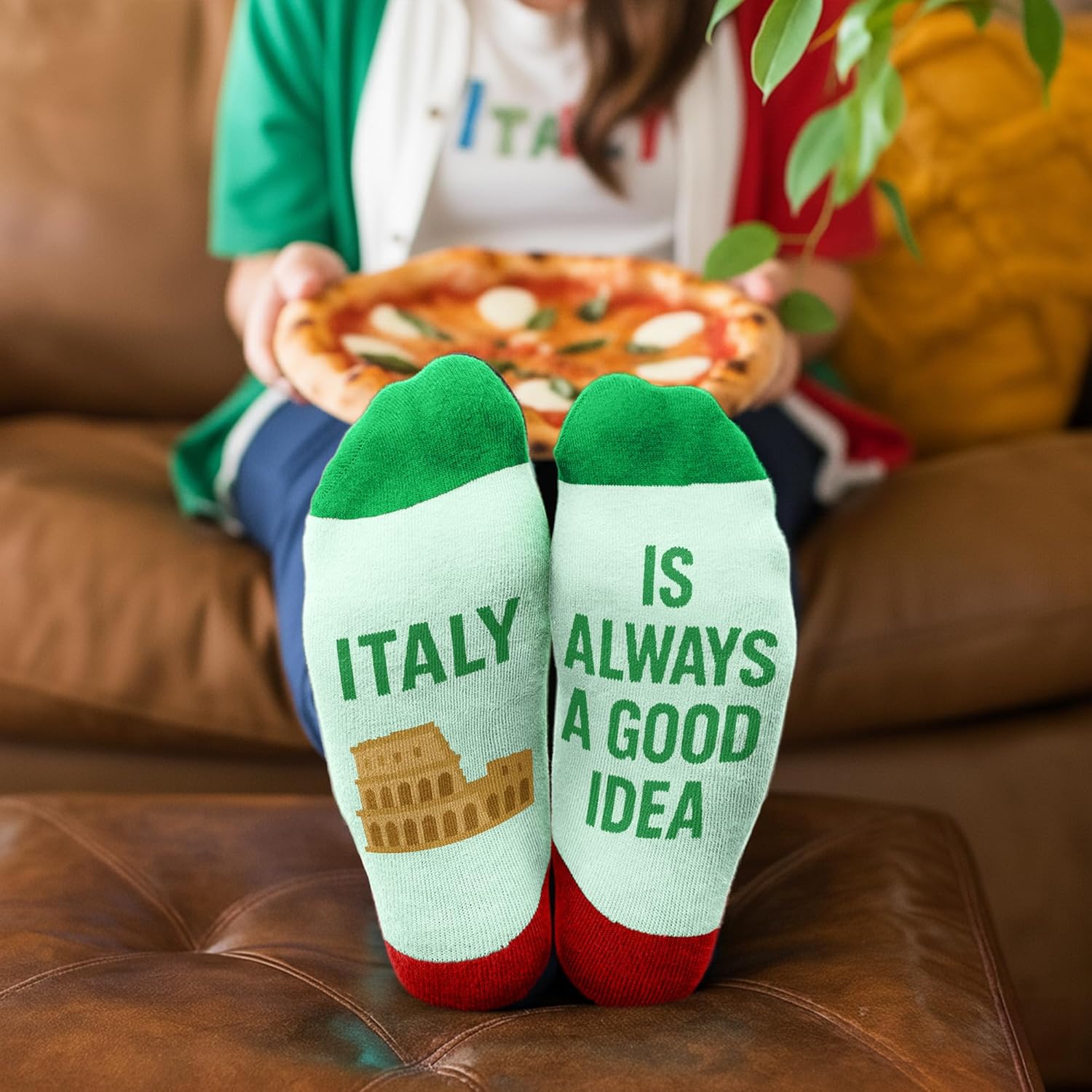 Travel Gifts - Fun Socks for Men and Women, Unique Gift for Travelers, Ideal Stocking Stuffers for Men - Image 2