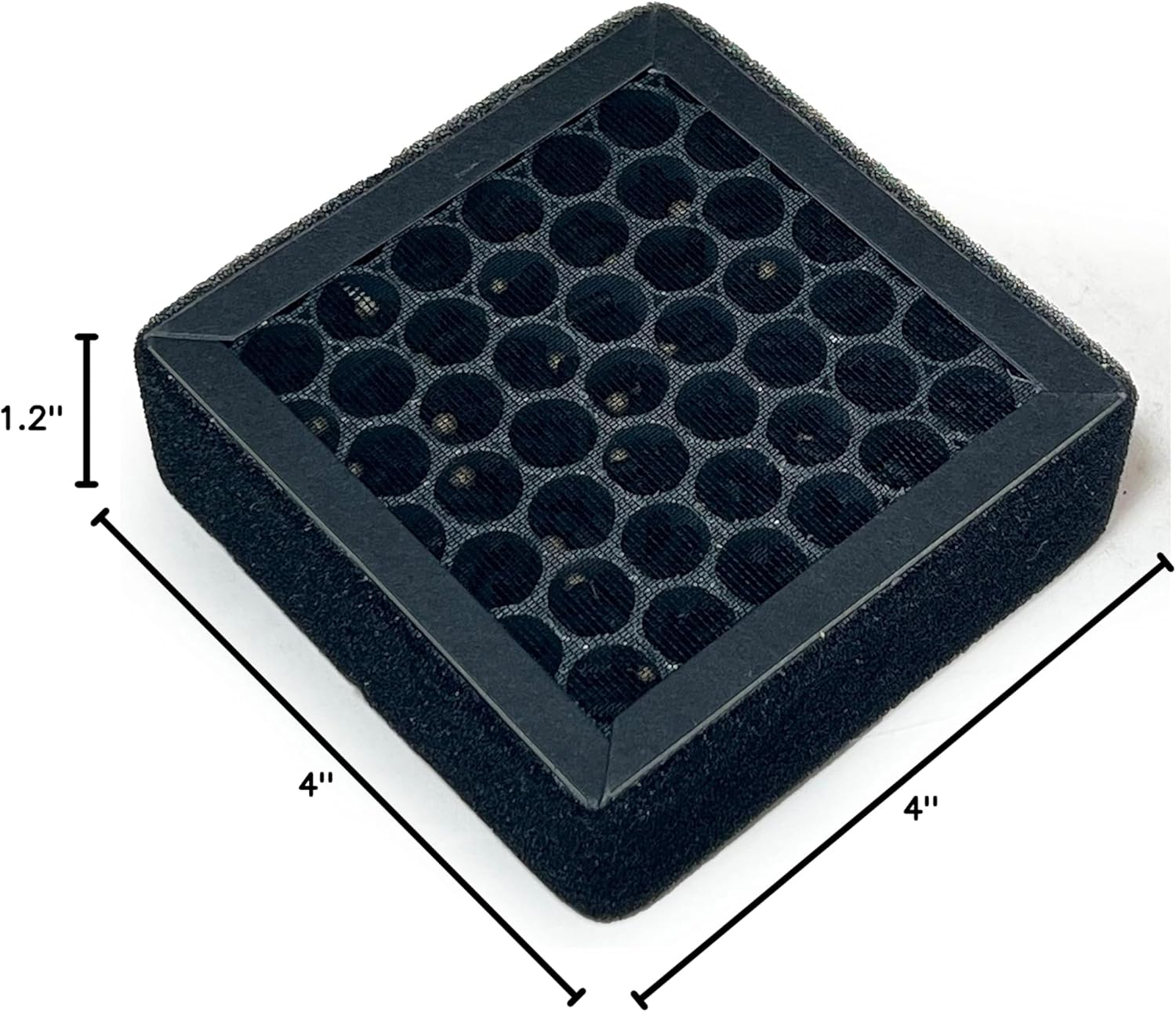 Nispira 3-in-1 True HEPA Carbon Filter Replacement Compatible with Osimo A2 Air Purifier, 2 Packs - Image 7