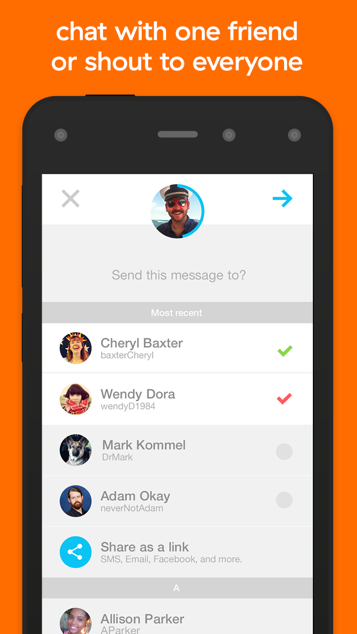 Cord - Free Chat with Short Voice Messages - App on Amazon Appstore