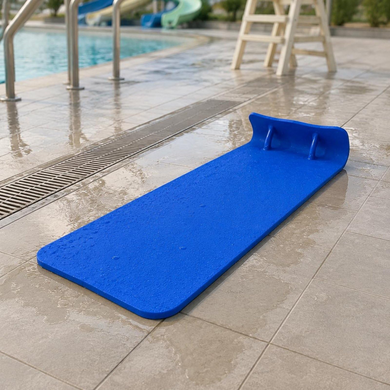 Tapis Glissa Aquatique EVA Haute Élasticité Aquatique Léger Jeu Extérieur pour Enfants